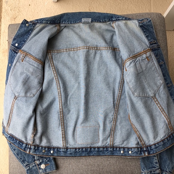 Like new! - Vintage BONGO 100% Cotton Denim Jean Jacket - Made in the USA - Picture 7 of 10